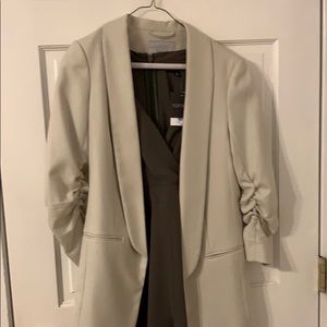 H&M cream blazer